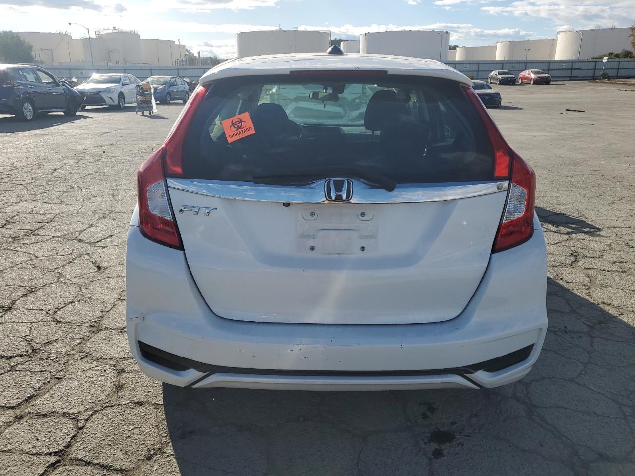 2018 Honda Fit VIN 3HGGK5G8XJM711979 Copart auction photo, side damage thumbnail 6