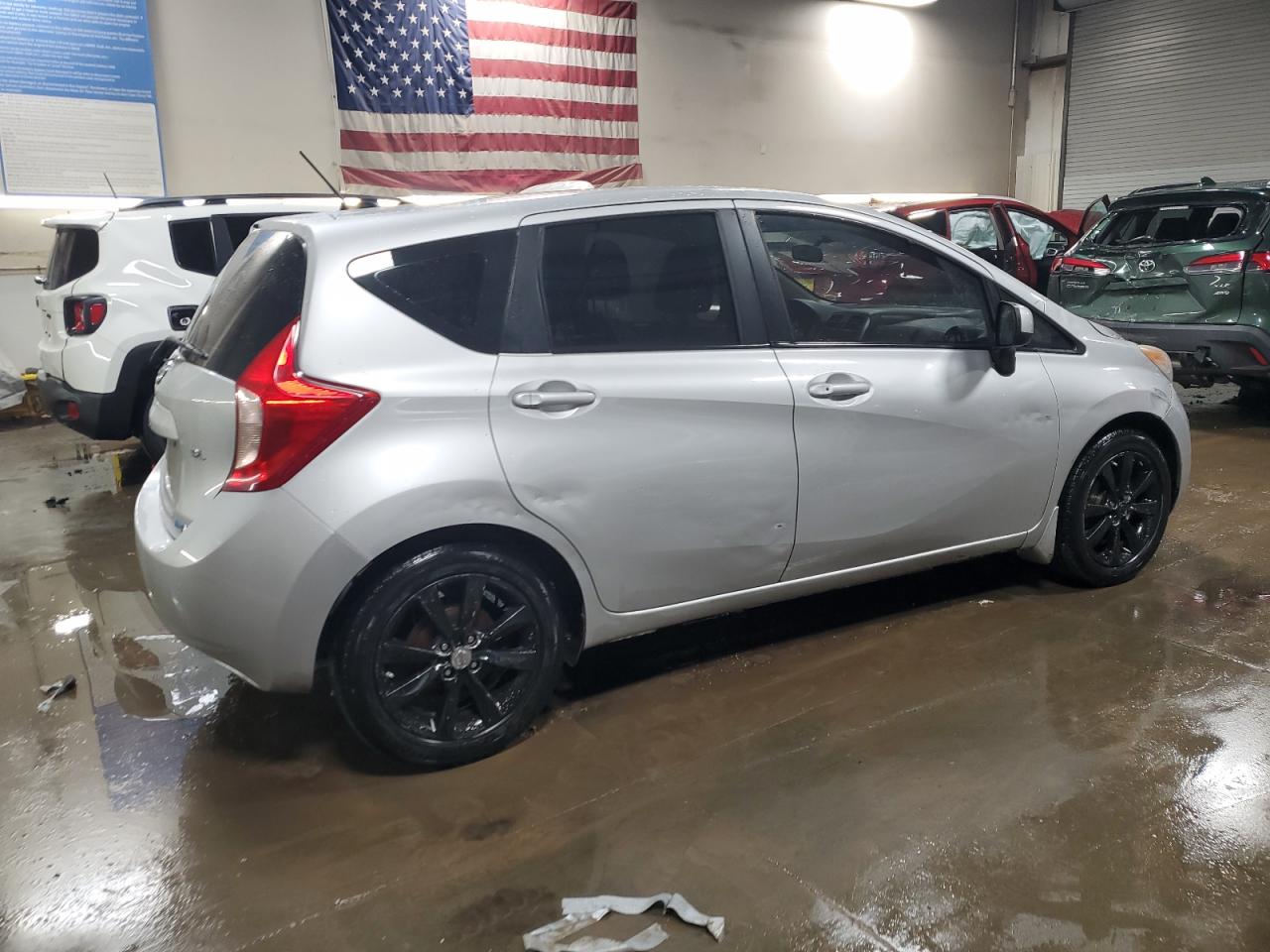 2014 Nissan Versa VIN 3N1CE2CP7EL350757 Copart auction photo, front end / minor dent/scratches damage thumbnail 3