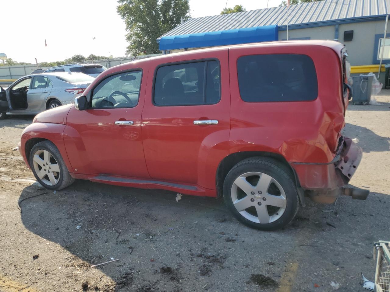 2008 Chevrolet HHR VIN 3GNDA53P58S647557 Copart auction photo, rear end / minor dent/scratches damage thumbnail 2