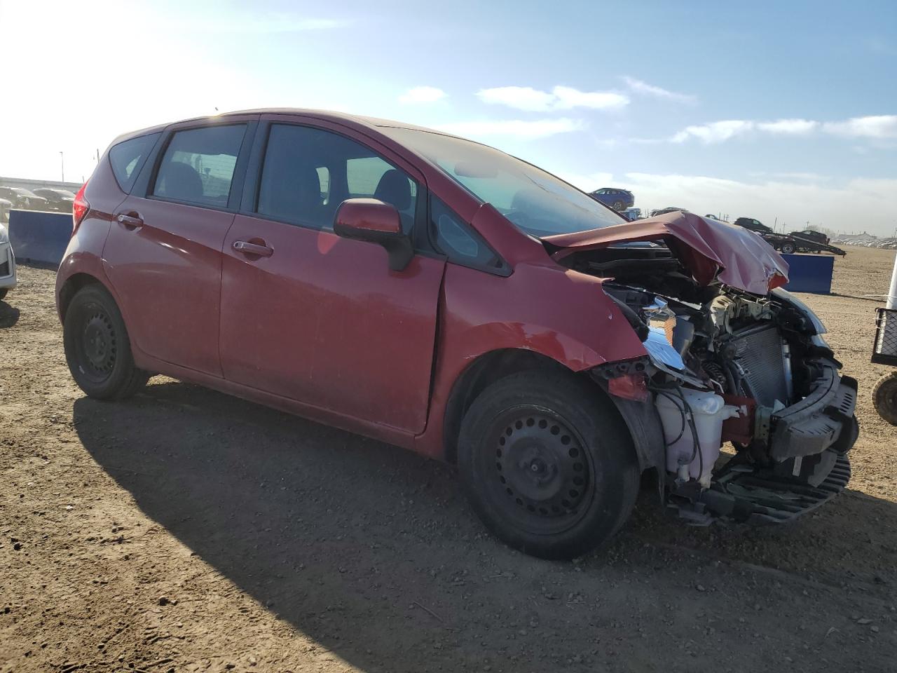 2014 Nissan Versa VIN 3N1CE2CP4EL428606 Copart auction photo, front end damage thumbnail 4