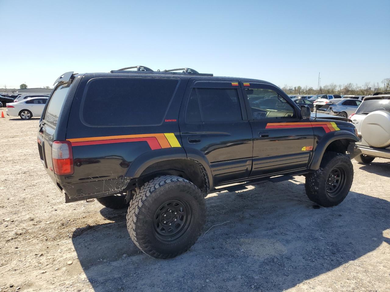 1997 Toyota 4Runner VIN JT3HN87R2V0070523 Copart auction photo, front end / all over damage thumbnail 3