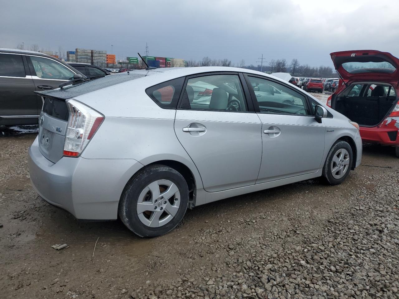 2010 Toyota Prius VIN JTDKN3DU1A0138947 Copart auction photo, undercarriage damage thumbnail 3