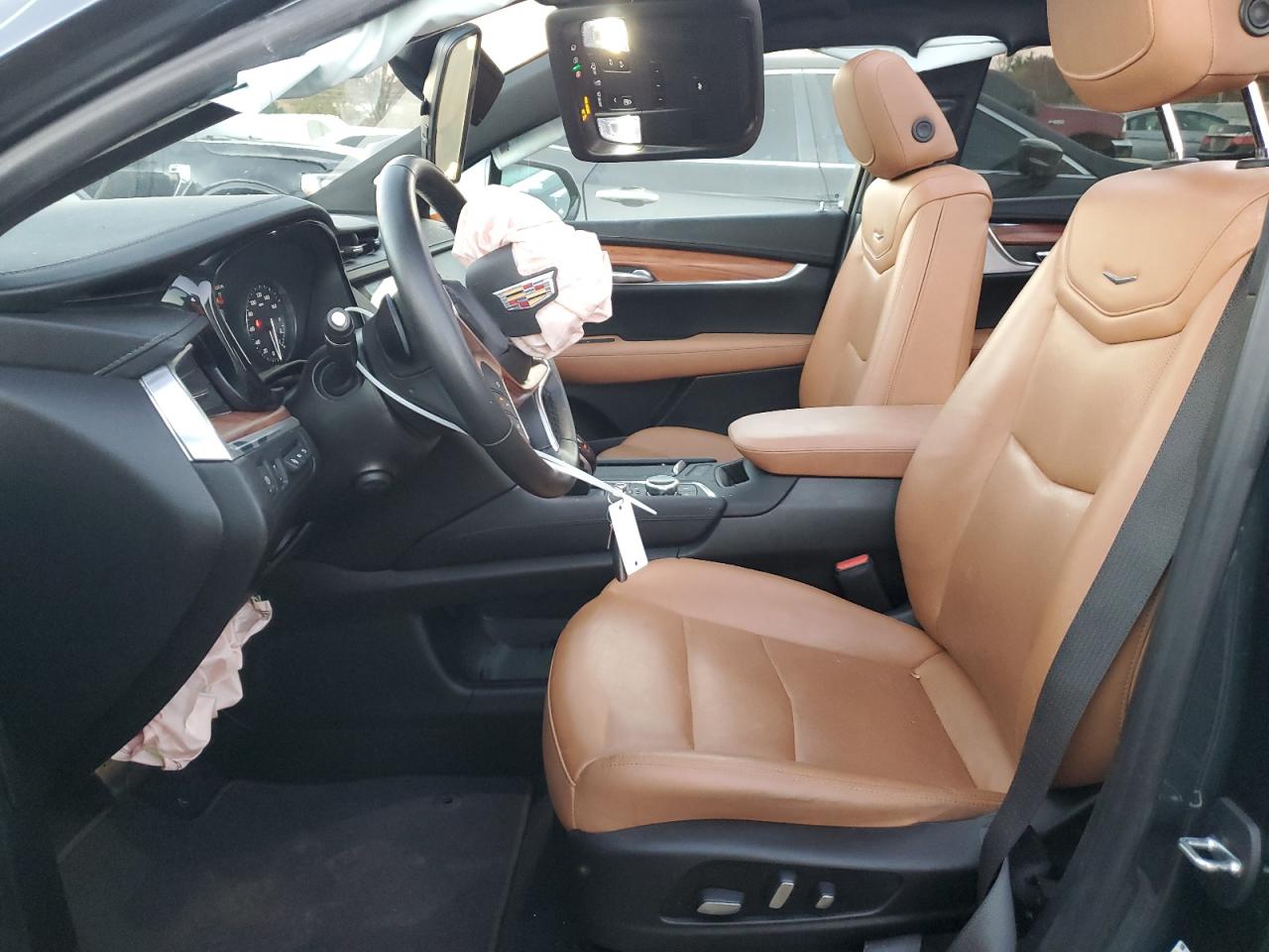 2021 Cadillac XT5 VIN 1GYKNDRS5MZ149683 Copart auction photo, undercarriage / all over damage thumbnail 7