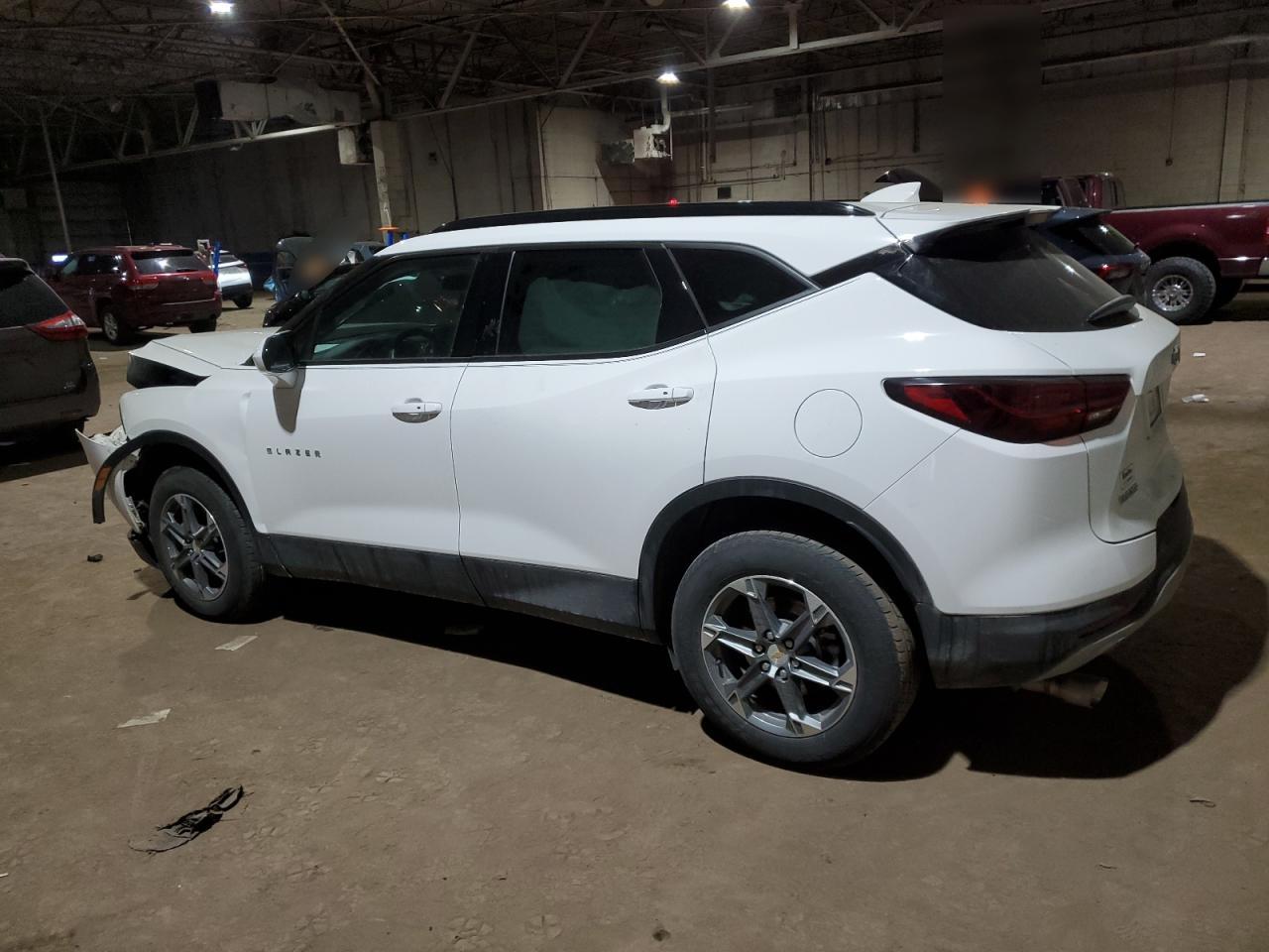 2023 Chevrolet Blazer VIN 3GNKBCR40PS235387 Copart auction photo, front end damage thumbnail 2