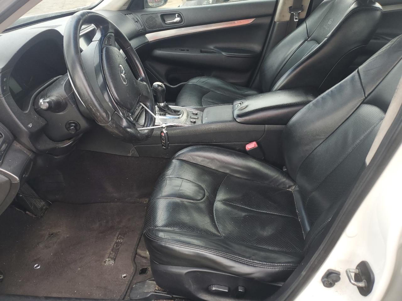 2013 Infiniti G VIN JN1CV6AR5DM358856 Copart auction photo, front end damage thumbnail 7