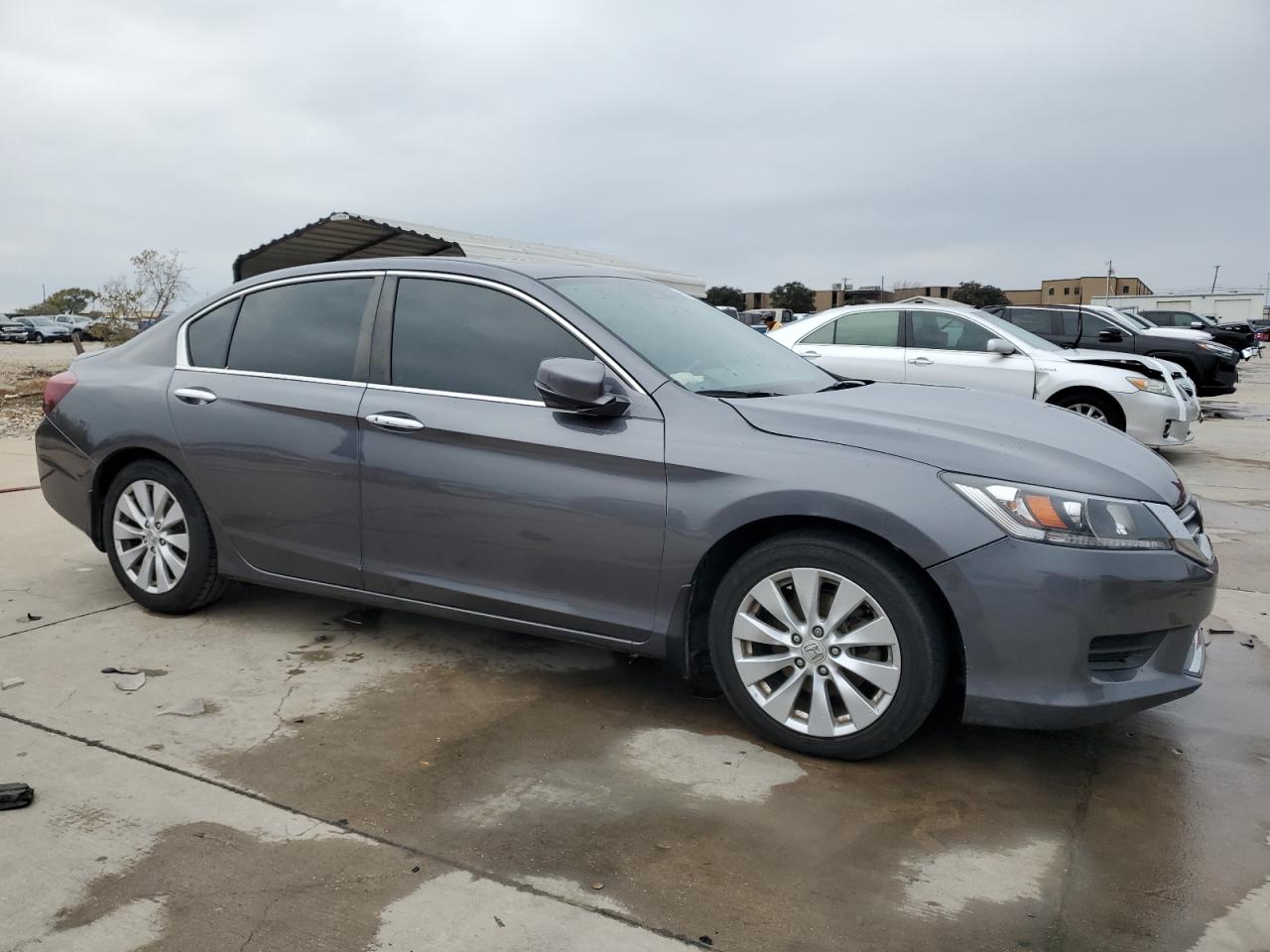 2014 Honda Accord VIN 1HGCR2F83EA032259 Copart auction photo, front end damage thumbnail 4