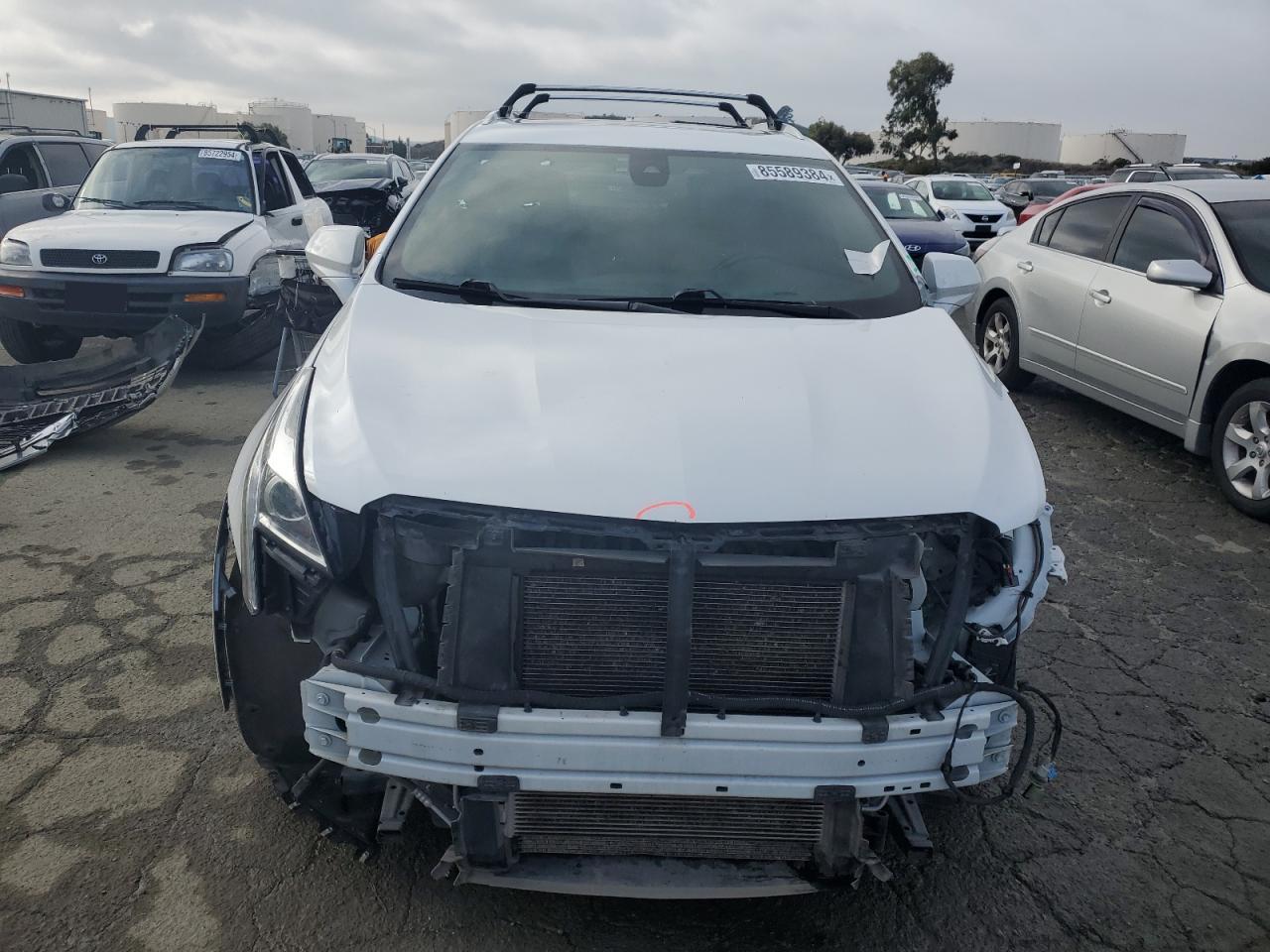 2017 Cadillac XT5 VIN 1GYKNDRS6HZ312718 Copart auction photo, all over damage thumbnail 5