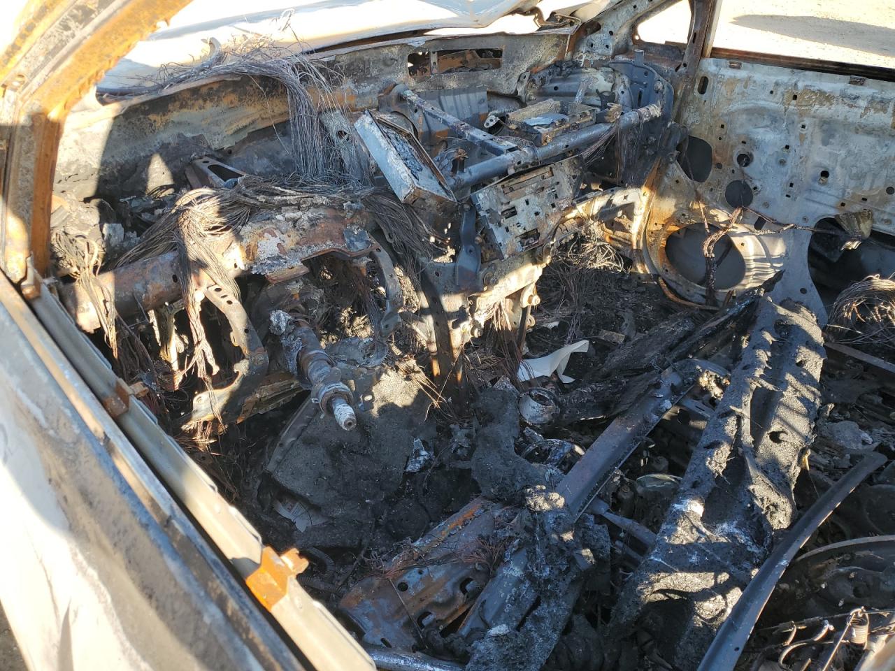 2010 Lexus RX VIN JTJBK1BA0A2429902 Copart auction photo, burn damage thumbnail 8