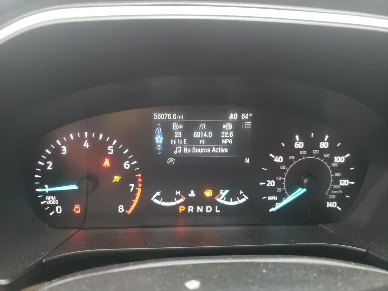 2020 Ford Escape VIN 1FMCU0H66LUA06923 Copart auction photo, front end damage thumbnail 9