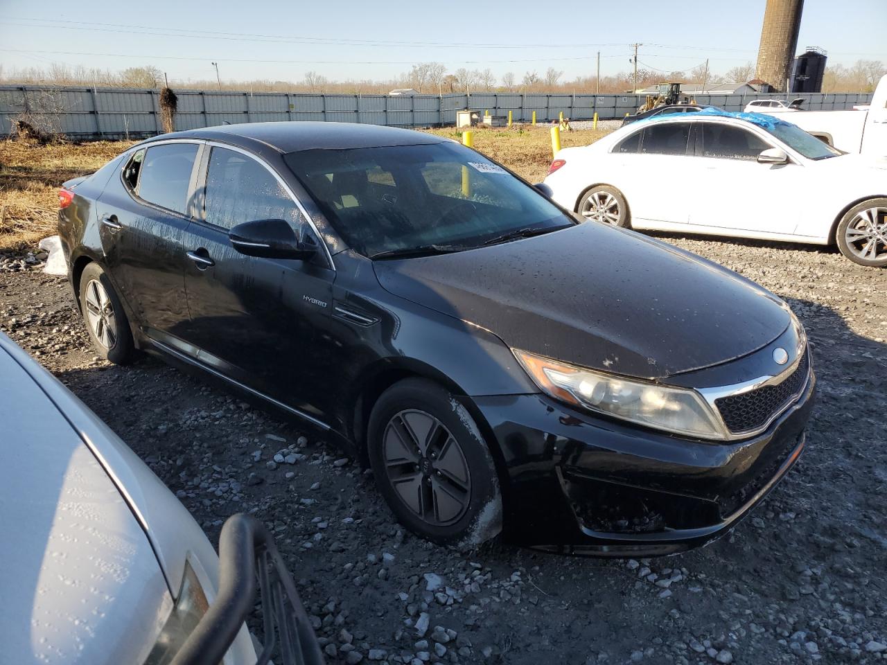 2013 KIA Optima VIN KNAGM4AD3D5045693 Copart auction photo, side / front end damage thumbnail 4