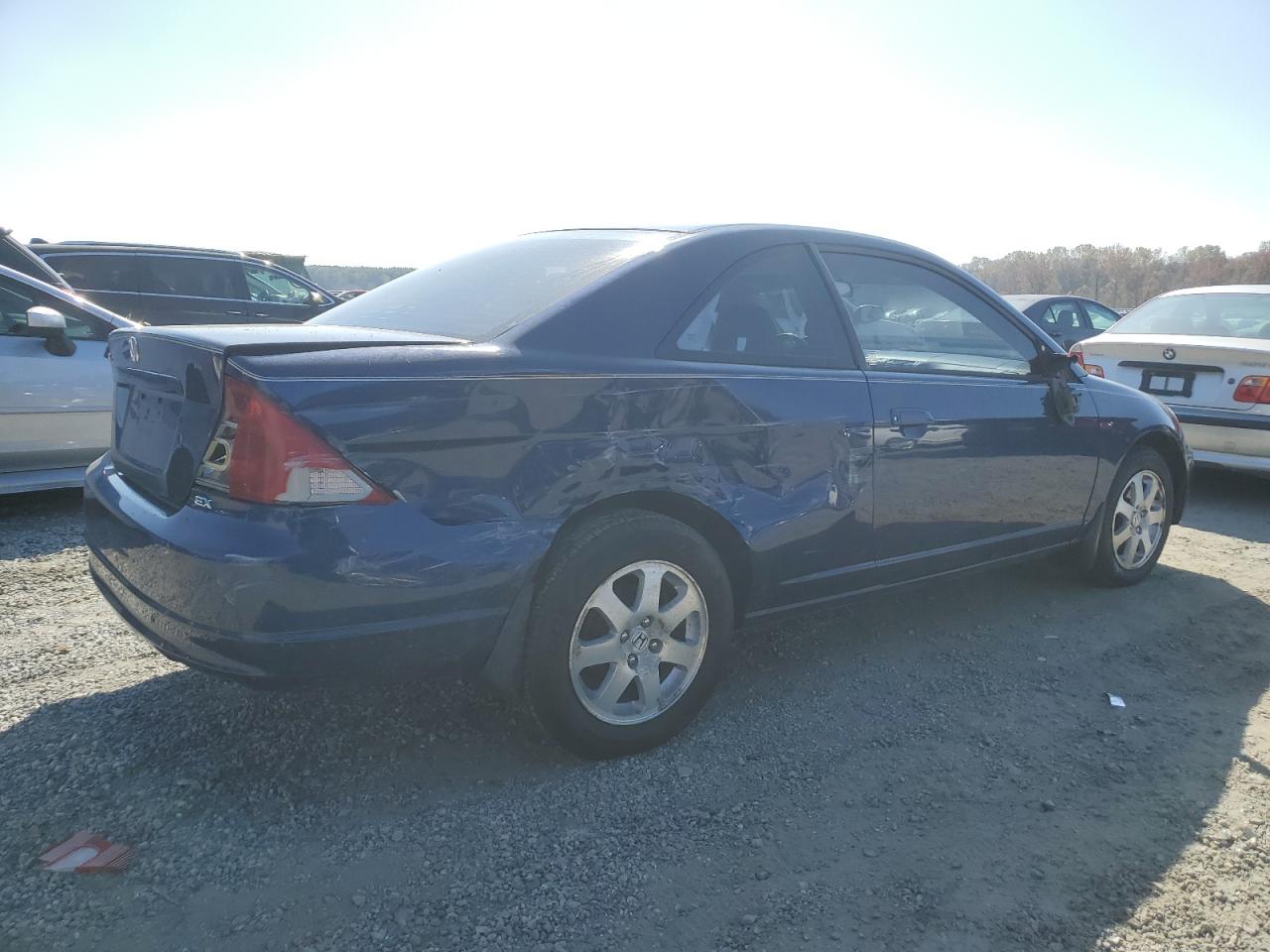 2003 Honda Civic VIN 1HGEM22973L073274 Copart auction photo, side damage thumbnail 3