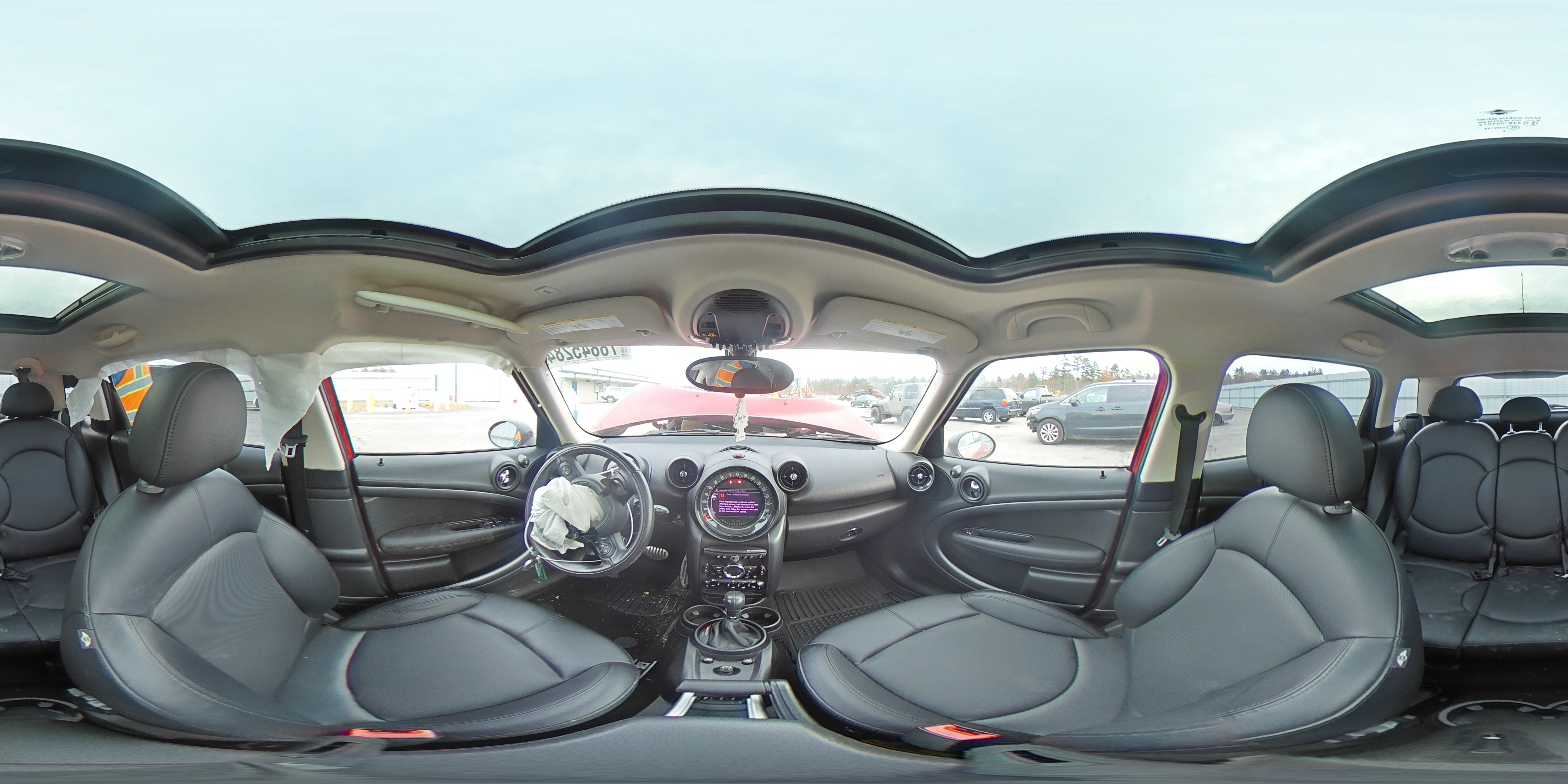 2015 MINI Cooper VIN WMWZC5C56FWP49021 Copart auction photo, front end damage thumbnail 14
