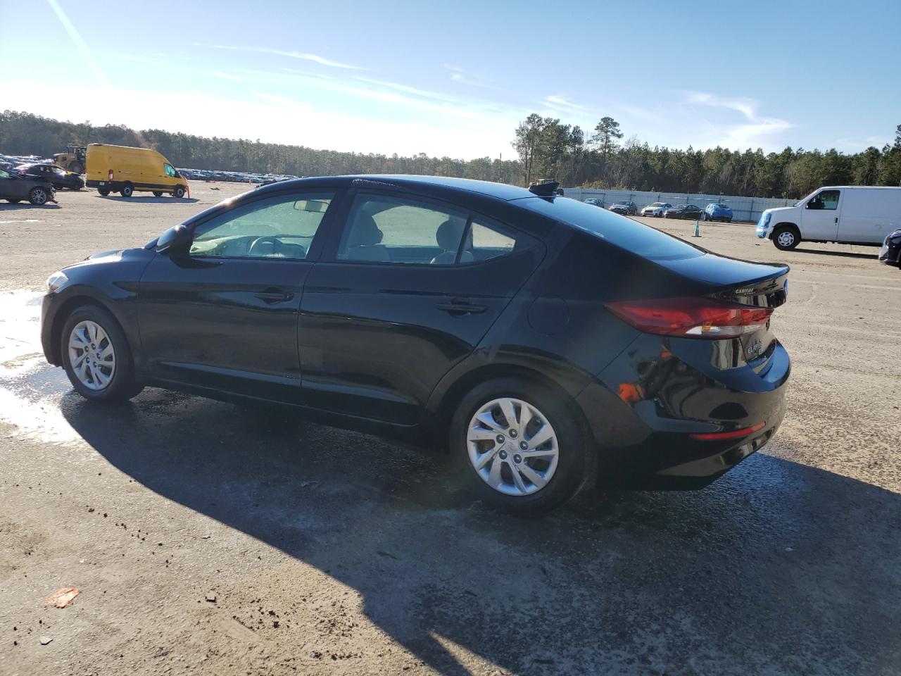 2017 Hyundai Elantra VIN KMHD74LF0HU422161 Copart auction photo, mechanical damage thumbnail 2