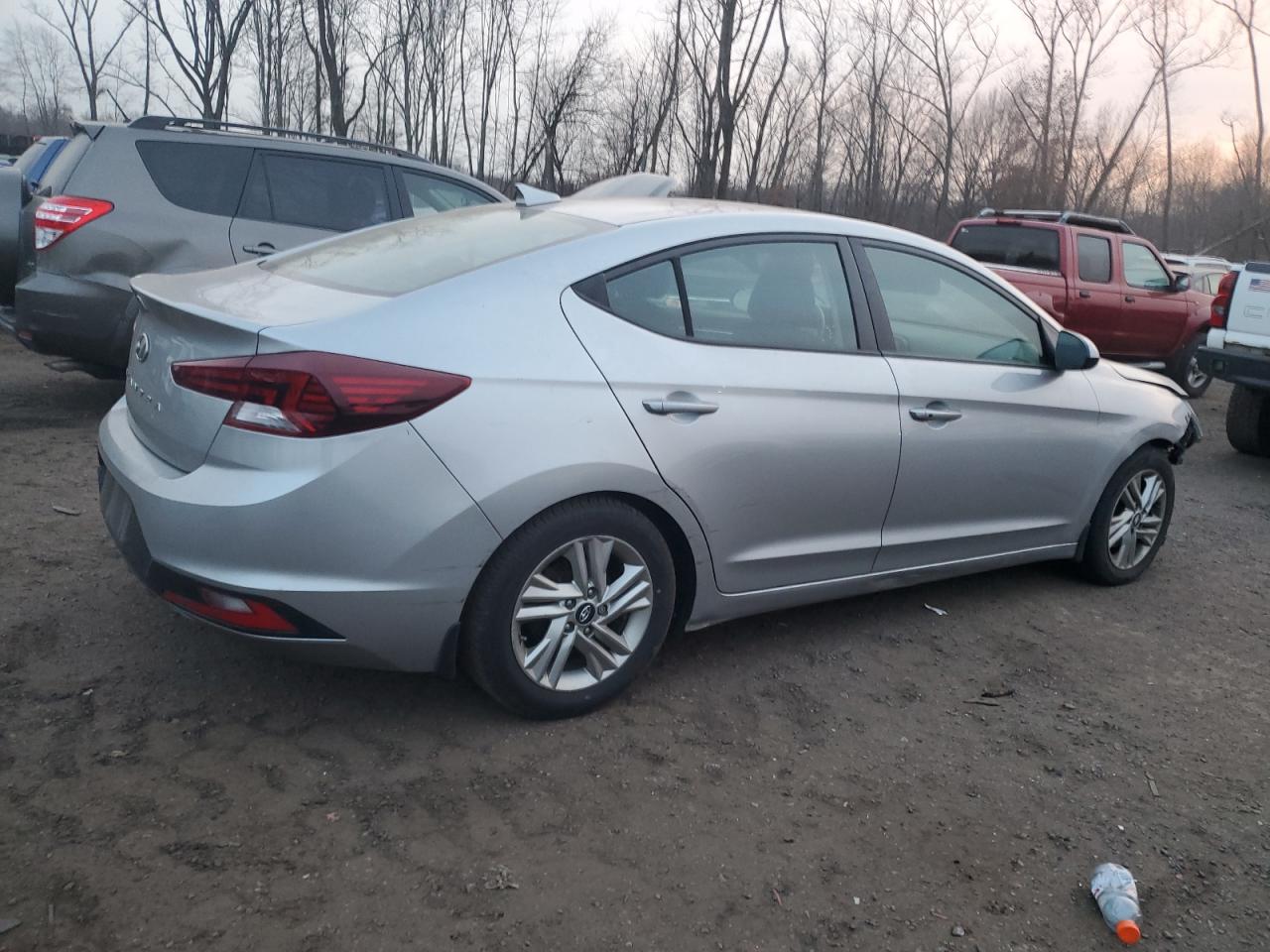 2020 Hyundai Elantra VIN 5NPD84LF7LH630946 Copart auction photo, front end / rear end damage thumbnail 3
