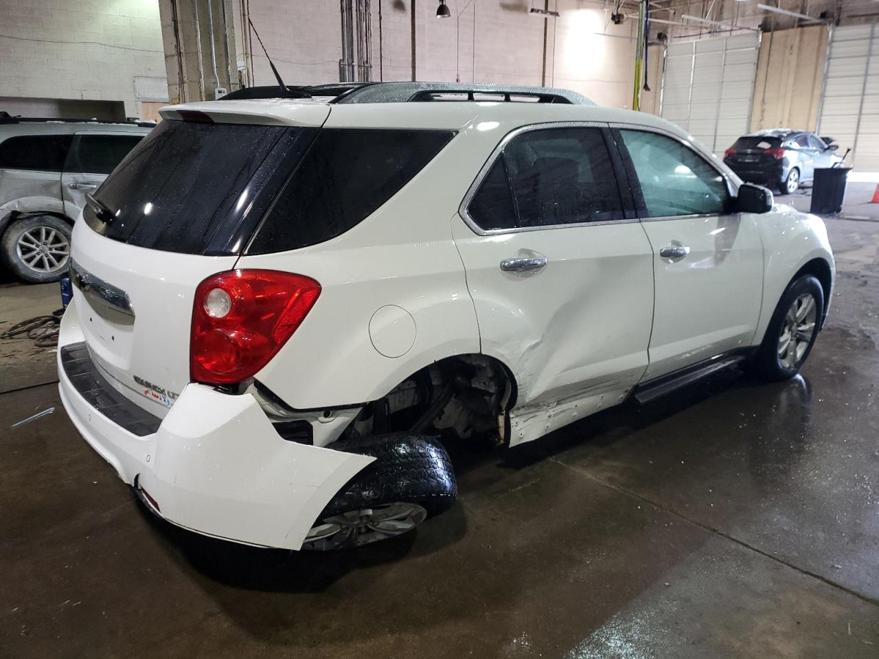 2013 Chevrolet Equinox VIN 2GNFLGEK1D6401419 Copart auction photo, side / rear end damage thumbnail 3