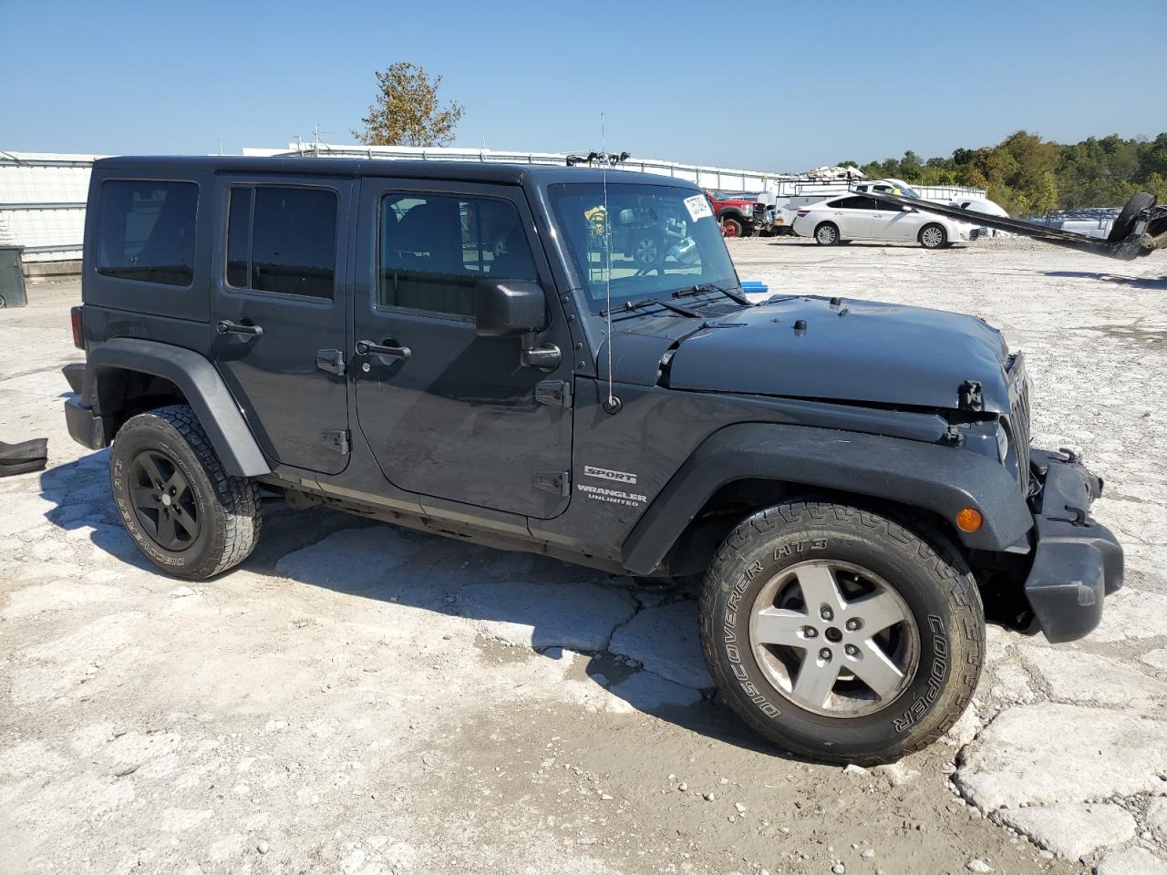 2017 Jeep Wrangler VIN 1C4HJWDG6HL754332 Copart auction photo, front end damage thumbnail 4