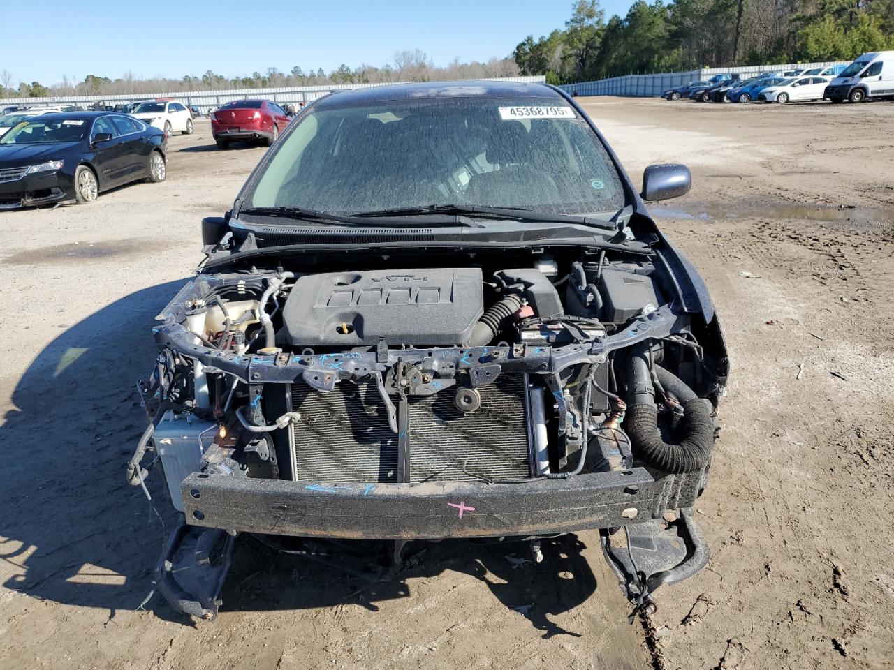 2011 Toyota Corolla VIN 2T1BU4EE0BC694349 Copart auction photo, front end damage thumbnail 5