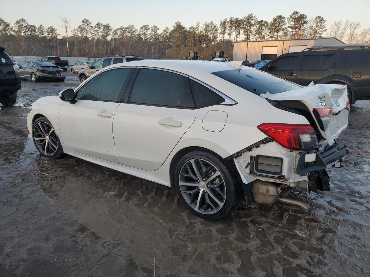 2024 Honda Civic VIN 2HGFE1F93RH324173 Copart auction photo, rear end / front end damage thumbnail 2