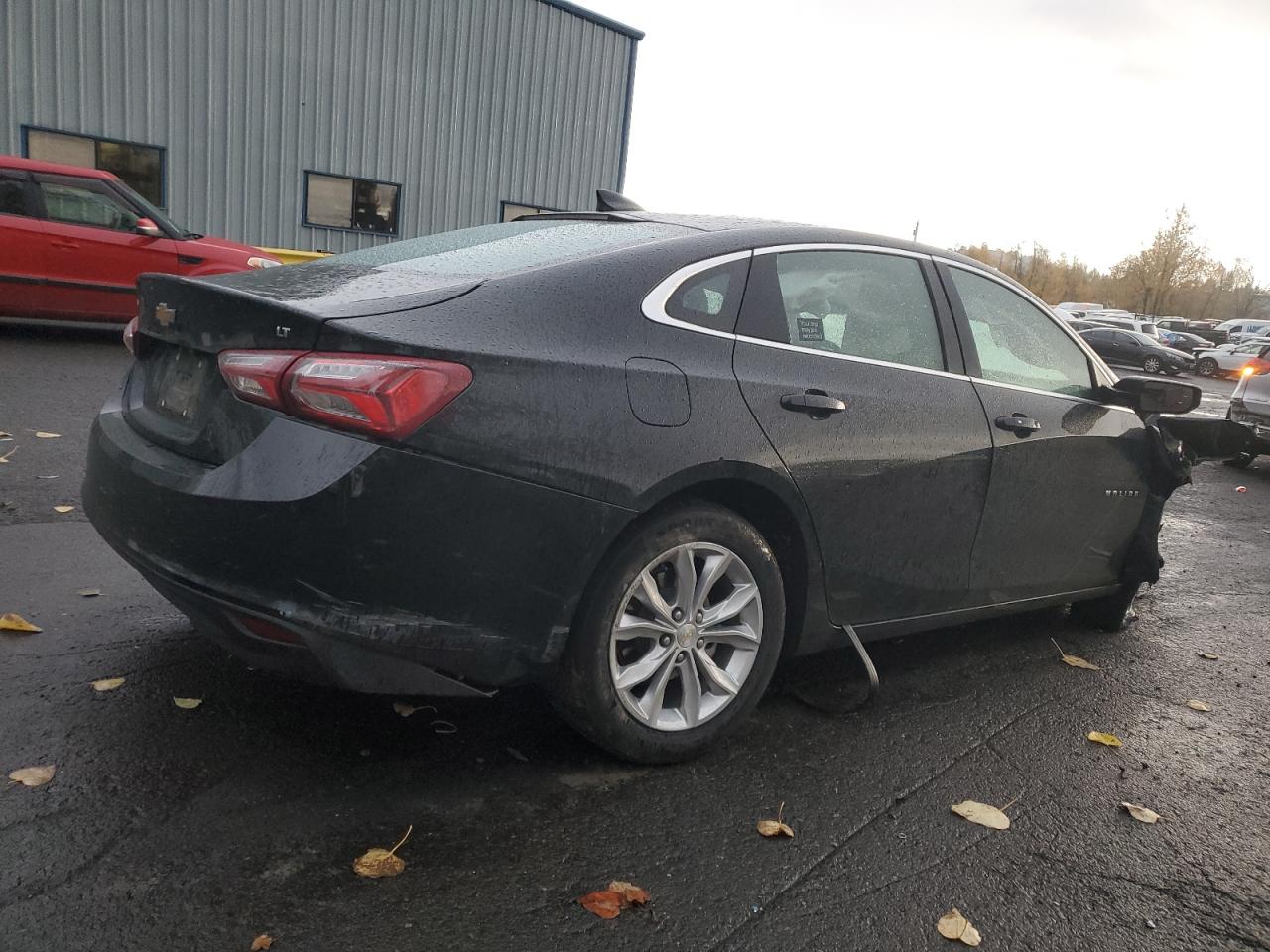 2022 Chevrolet Malibu VIN 1G1ZD5ST2NF163648 Copart auction photo, front end / undercarriage damage thumbnail 3