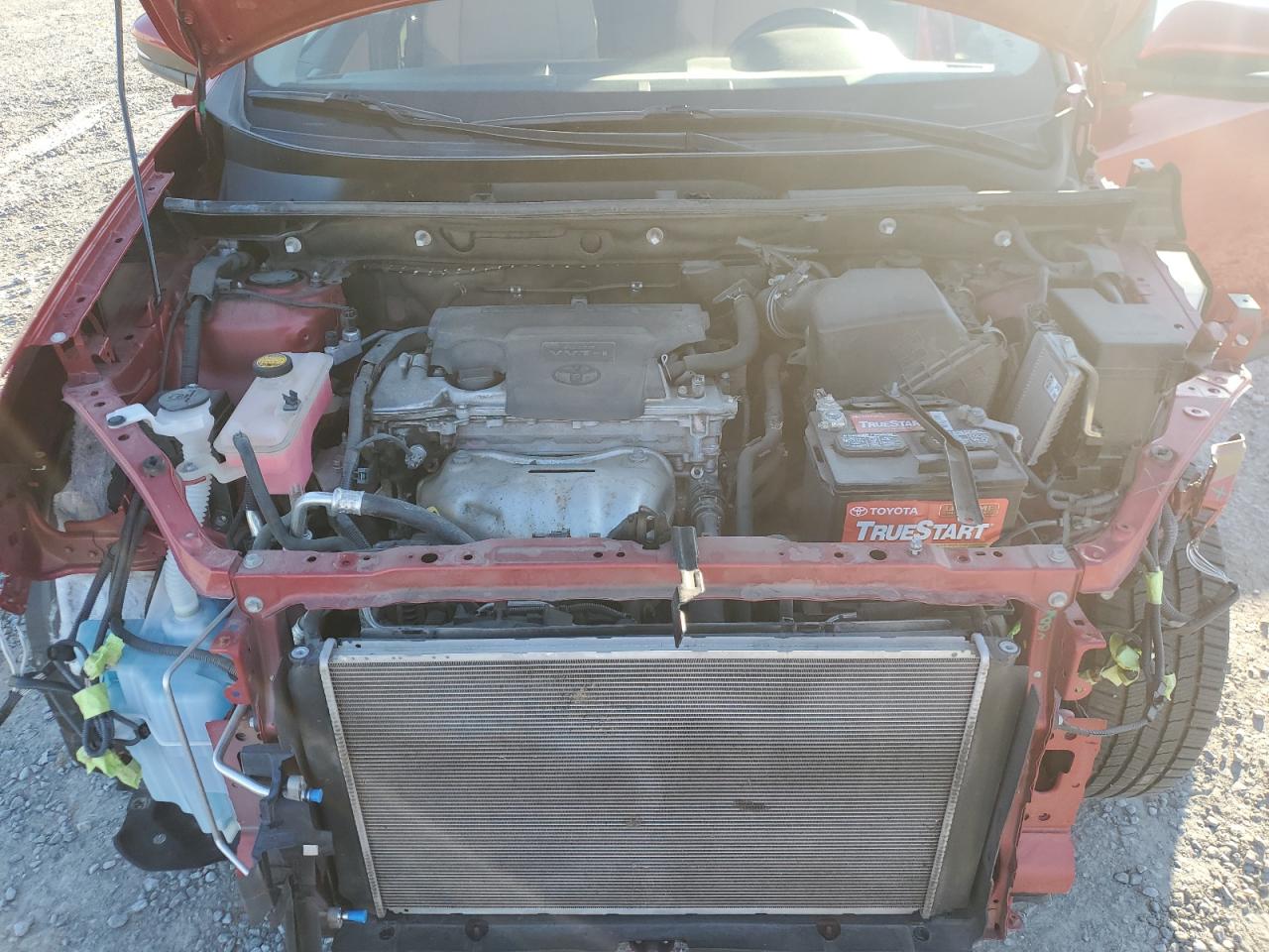 2014 Toyota RAV 4 VIN 2T3DFREV5EW140573 Copart auction photo, front end damage thumbnail 12