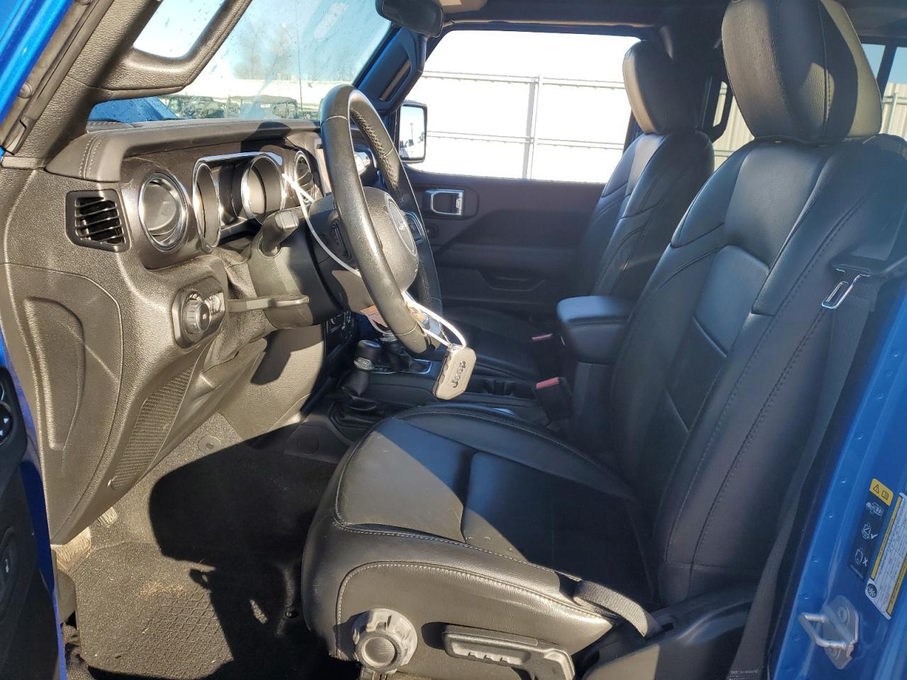 2021 Jeep Wrangler VIN 1C4HJXEG5MW729998 Copart auction photo, side damage thumbnail 7