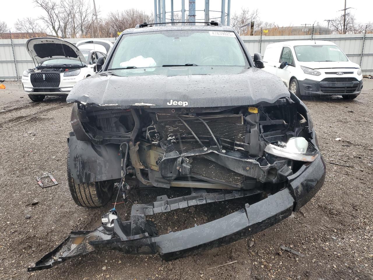 2009 Jeep Grand Cherokee VIN 1J8HR58P59C520769 Copart auction photo, front end damage thumbnail 5