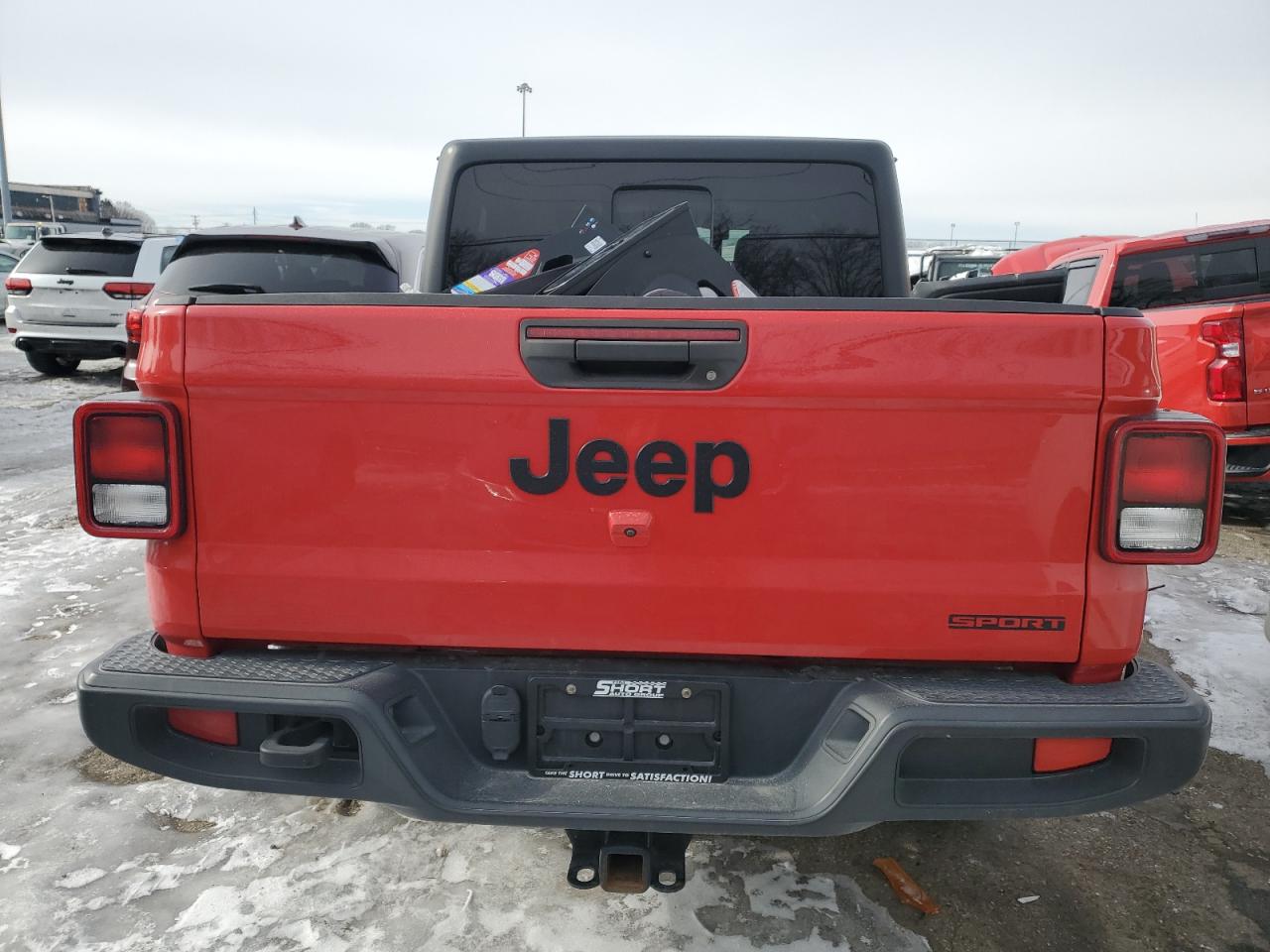 2020 Jeep Gladiator VIN 1C6HJTAG9LL112769 Copart auction photo, front end / undercarriage damage thumbnail 6