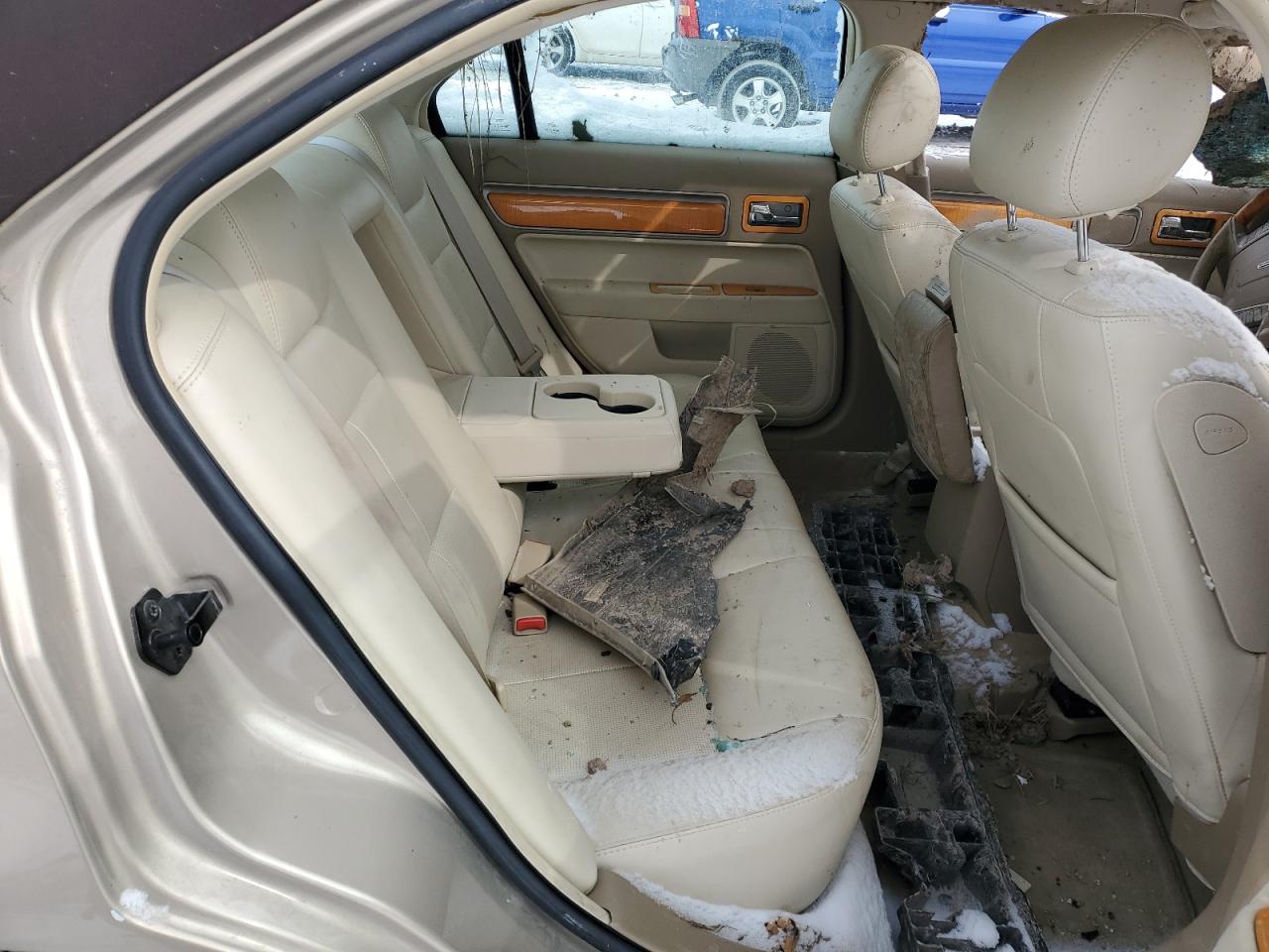 2008 Lincoln MKZ VIN 3LNHM28T98R634903 Copart auction photo, rollover damage thumbnail 10