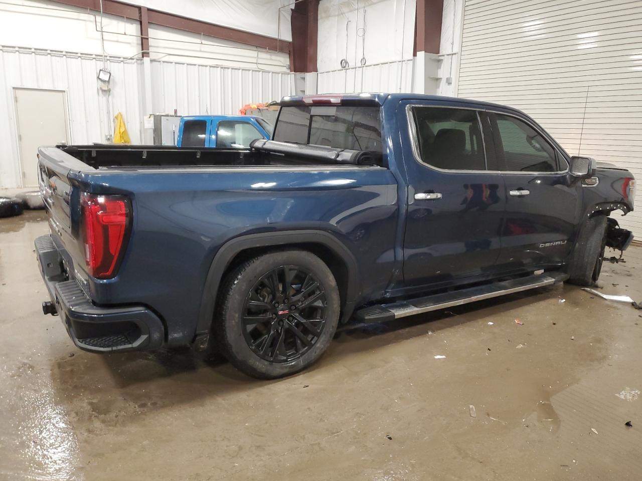 2021 GMC Sierra VIN 3GTU9FELXMG387235 Copart auction photo, front end / rear end damage thumbnail 3