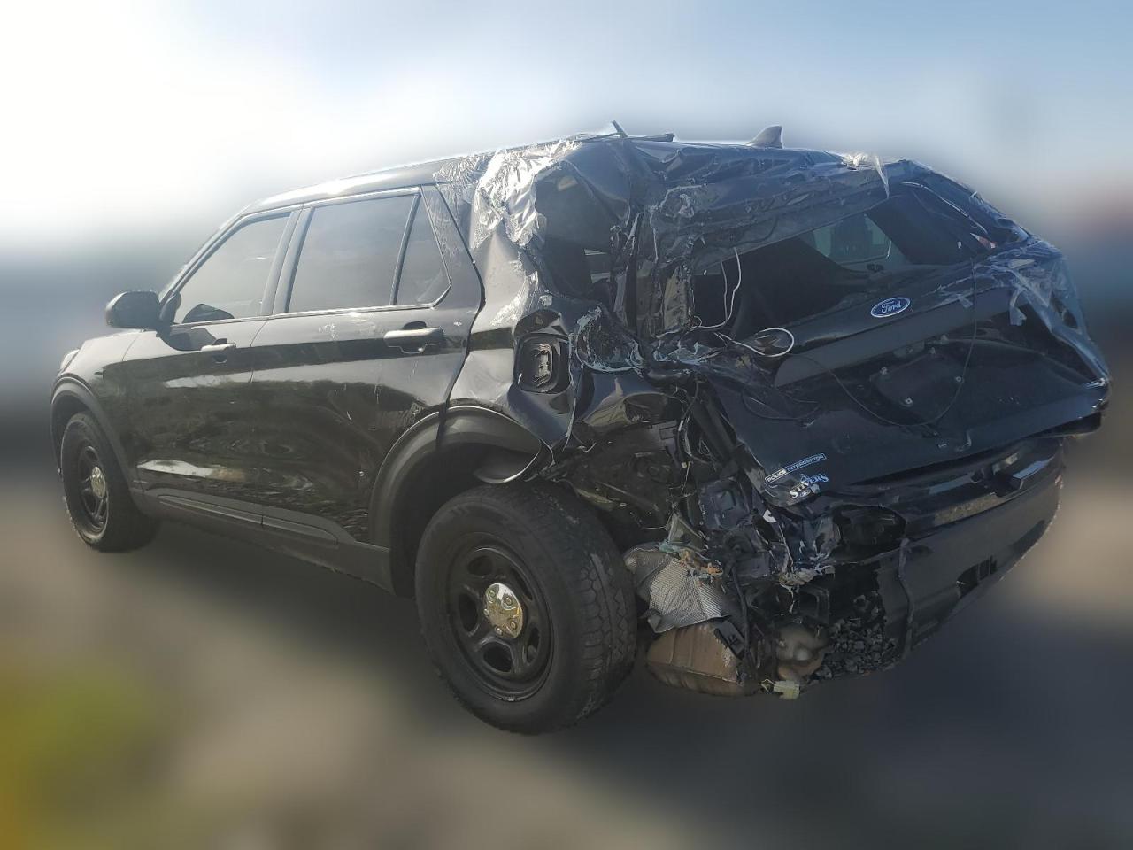 2022 Ford Explorer VIN 1FM5K8AB4NGA57858 Copart auction photo, rear end damage thumbnail 2