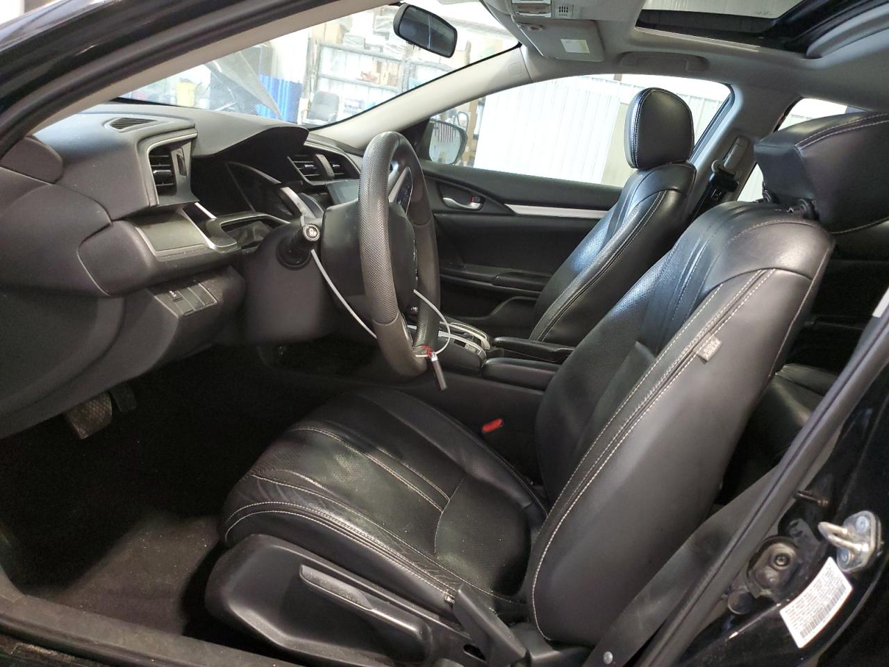 2016 Honda Civic VIN 19XFC1F34GE004675 Copart auction photo, rear end / side damage thumbnail 7