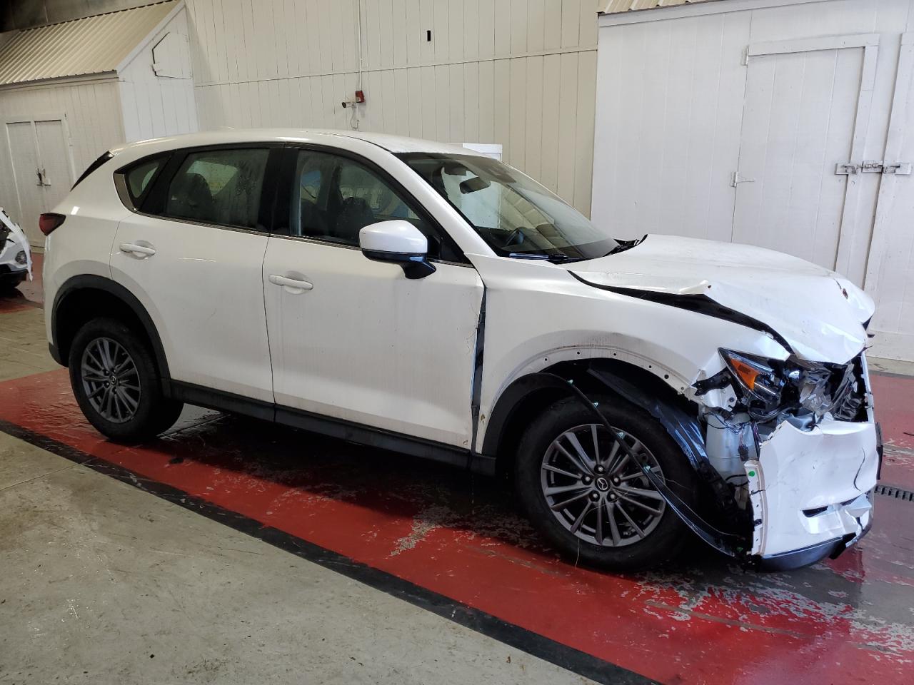 2019 Mazda CX-5 VIN JM3KFBBMXK0530988 Copart auction photo, front end damage thumbnail 4