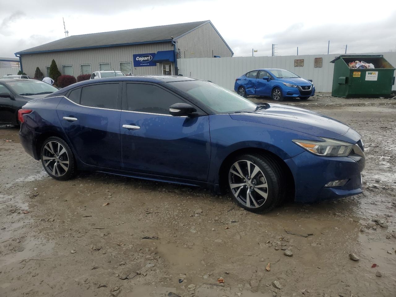 2016 Nissan Maxima VIN 1N4AA6AP4GC392916 Copart auction photo, side damage thumbnail 4