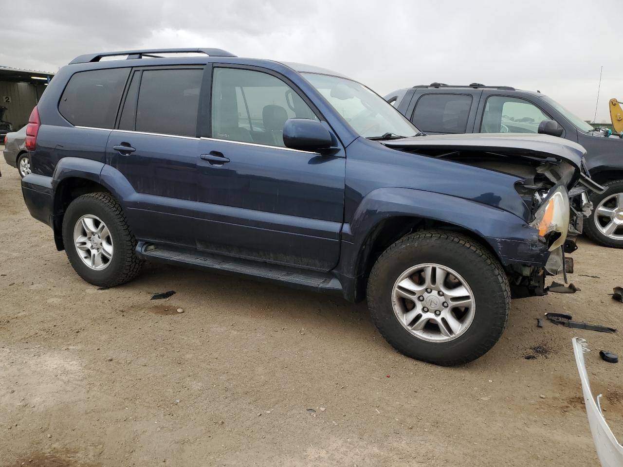 2003 Lexus GX VIN JTJBT20X930015817 Copart auction photo, front end damage thumbnail 4