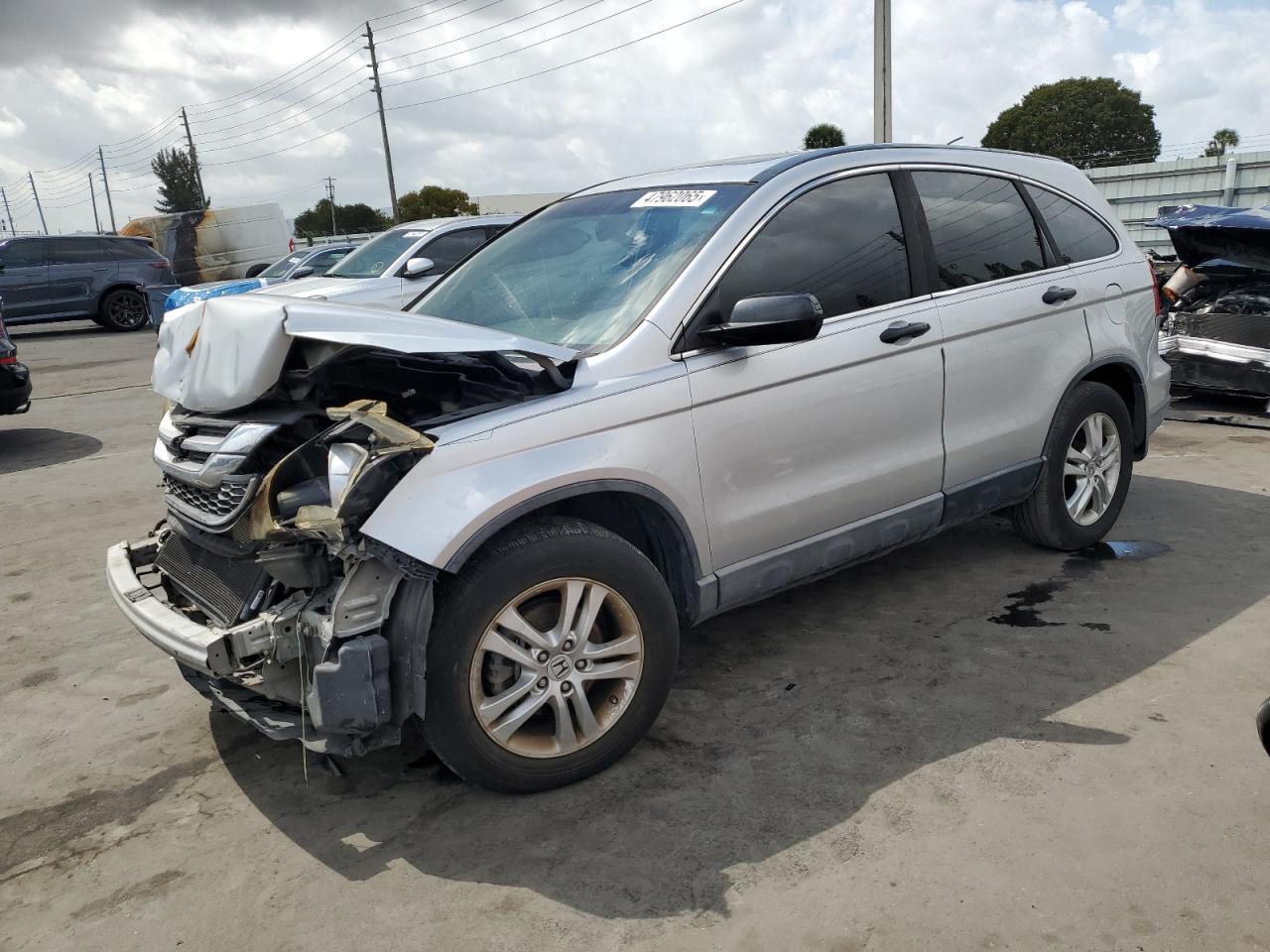 2010 Honda CR-V VIN 5J6RE3H58AL006620