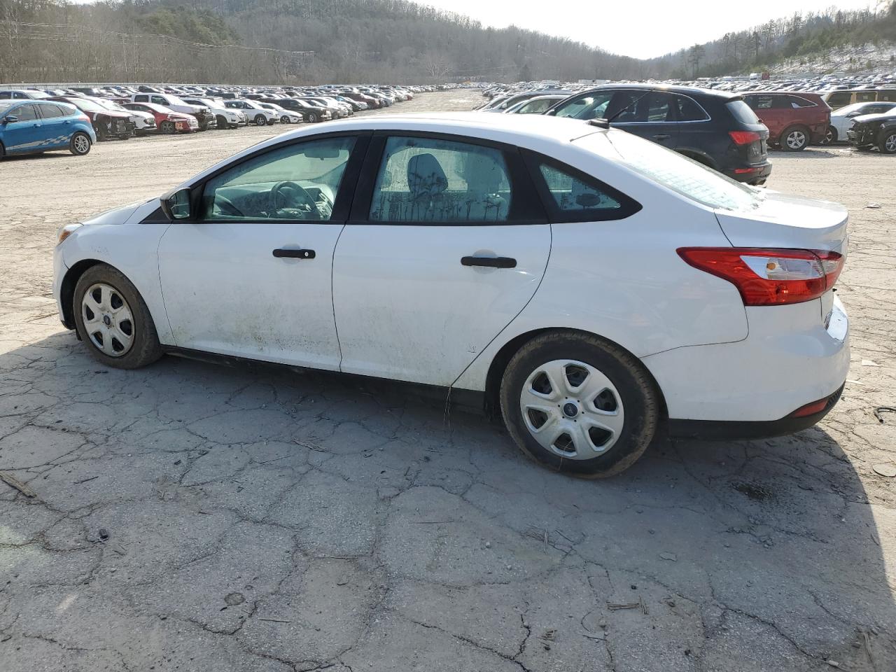 2014 Ford Focus VIN 1FADP3E2XEL206687 Copart auction photo, water/flood damage thumbnail 2