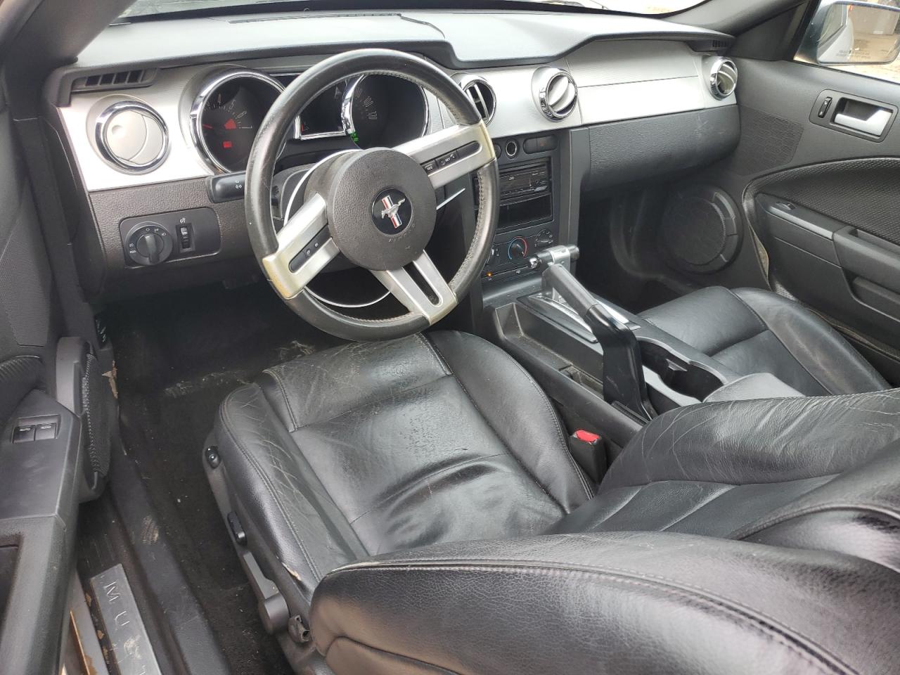 2007 Ford Mustang VIN 1ZVFT80N975288543 Copart auction photo, front end / side damage thumbnail 8