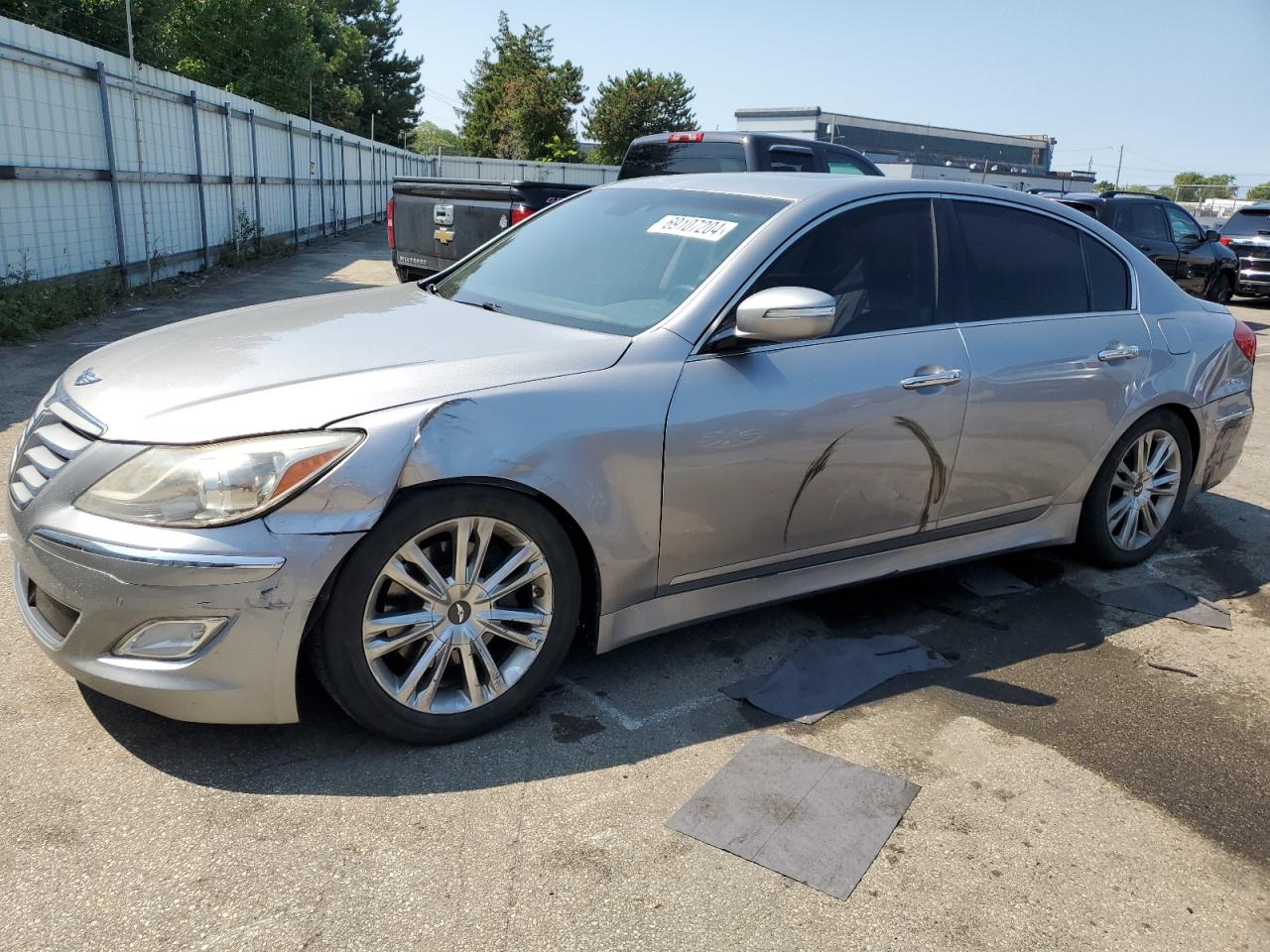 2012 Hyundai Genesis VIN KMHGC4DD6CU170494