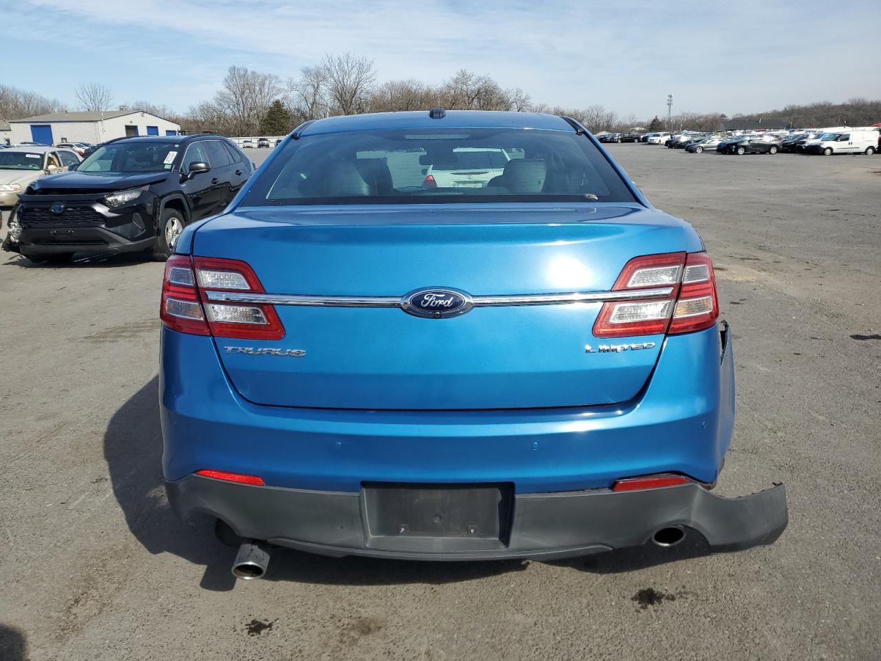 2015 Ford Taurus VIN 1FAHP2F80FG146976 Copart auction photo, rear end / side damage thumbnail 6