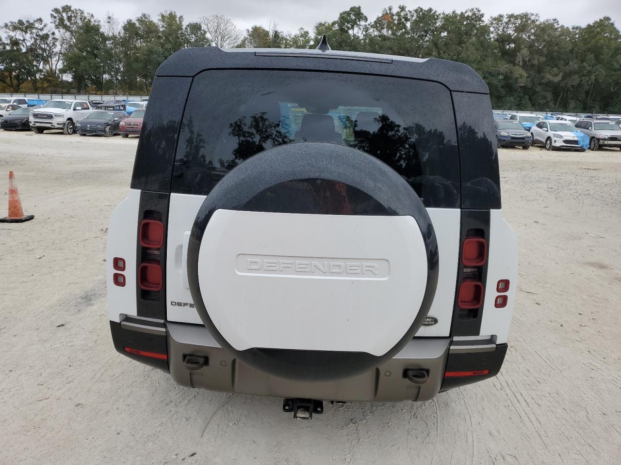 2023 Land Rover Defender VIN SALE2FEU2P2201677 Copart auction photo, rear end / side damage thumbnail 6