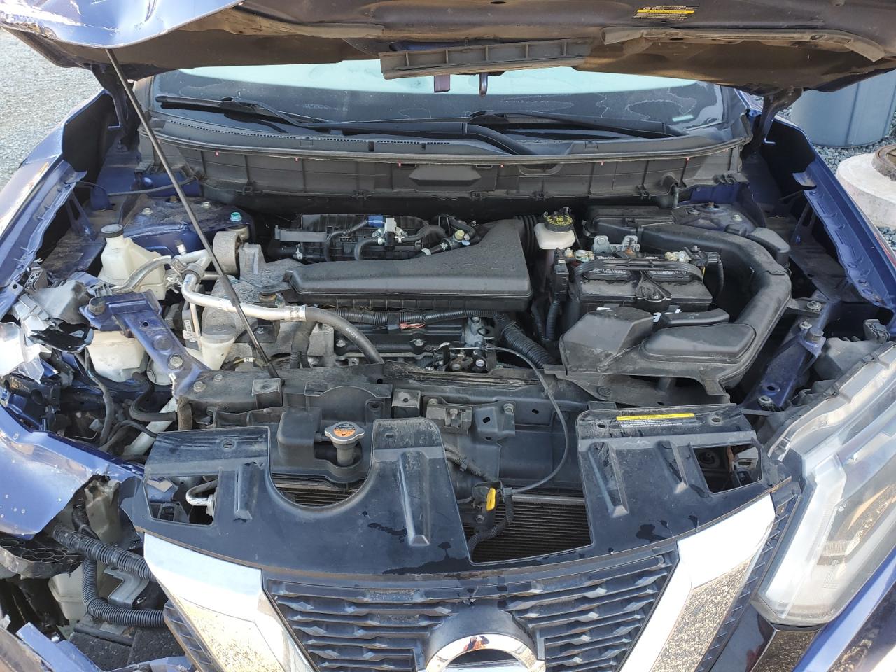 2017 Nissan Rogue VIN KNMAT2MT2HP539136 Copart auction photo, front end damage thumbnail 13