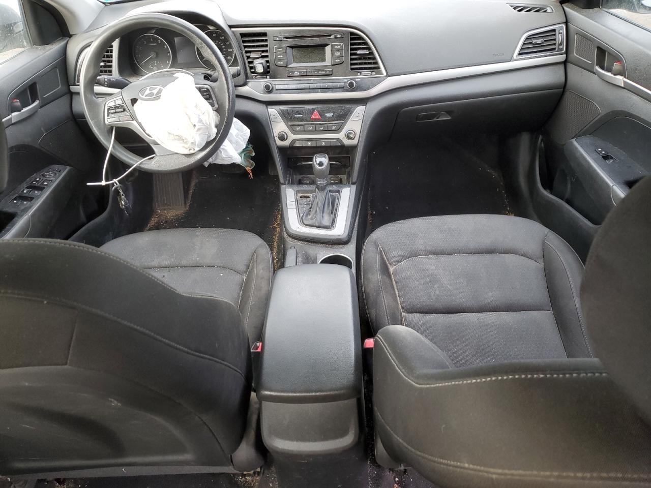 2018 Hyundai Elantra VIN KMHD74LF2JU576974 Copart auction photo, front end / minor dent/scratches damage thumbnail 8