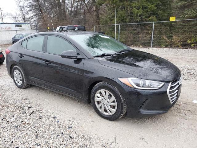 2017 Hyundai Elantra VIN KMHD74LF1HU401965 Copart auction photo, burn / rear end damage thumbnail 4