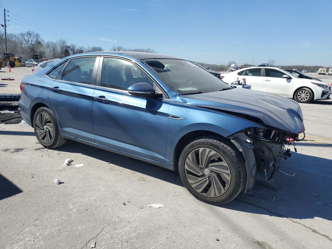 2019 Volkswagen Jetta VIN 3VWG57BUXKM003199 Copart auction photo, front end damage thumbnail 4
