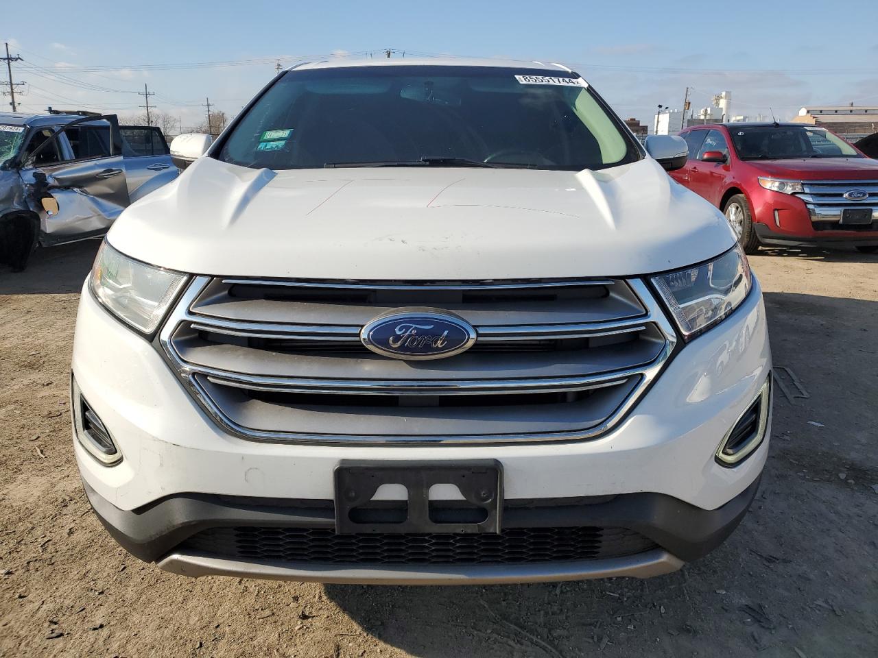 2017 Ford Edge VIN 2FMPK4J84HBB25772 Copart auction photo, all over damage thumbnail 5