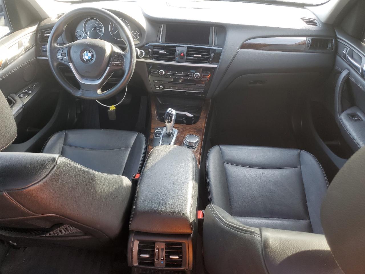 2017 BMW X3 VIN 5UXWZ7C55H0T43879 Copart auction photo, mechanical / side damage thumbnail 8