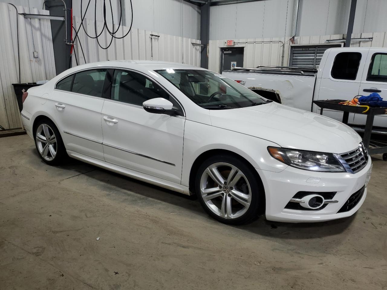 2013 Volkswagen Passat CC VIN WVWBN7AN0DE556637 Copart auction photo, front end damage thumbnail 4
