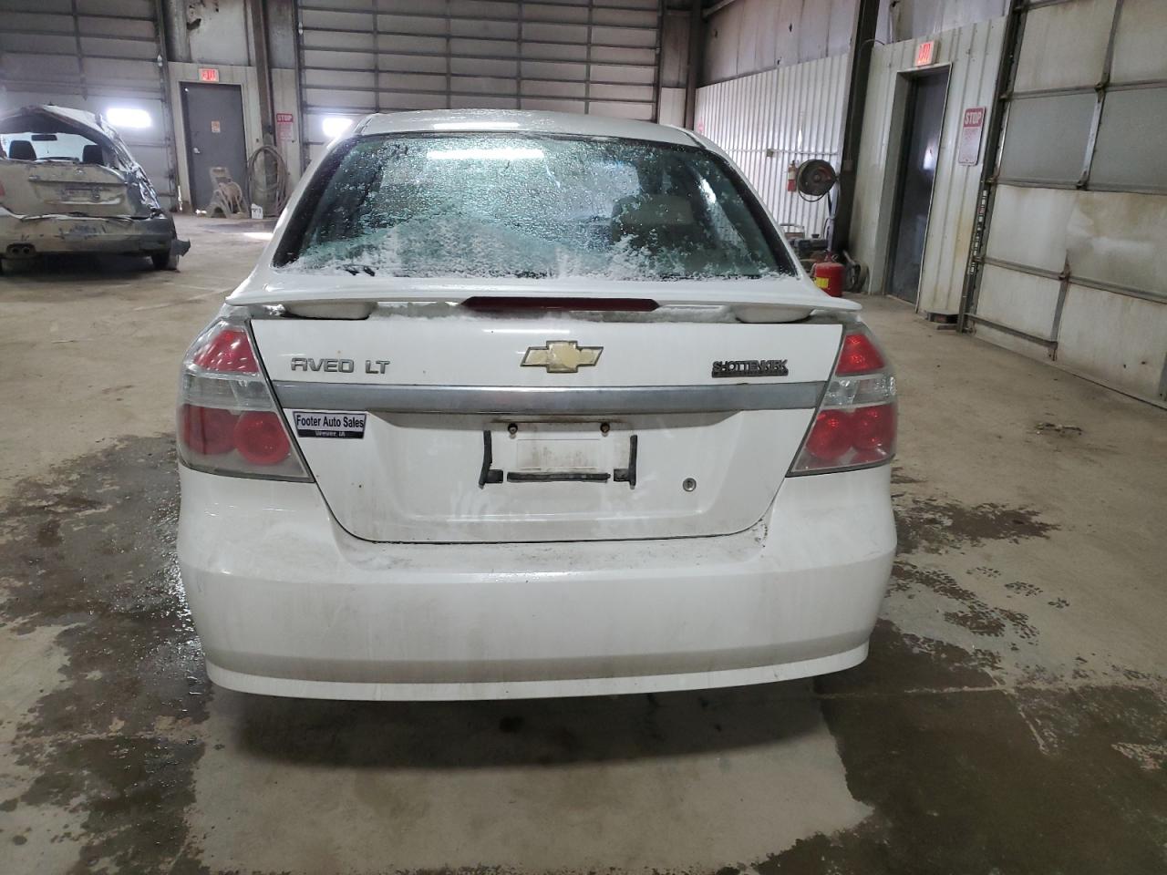 2008 Chevrolet Aveo VIN KL1TG56618B142964 Copart auction photo, front end / minor dent/scratches damage thumbnail 6