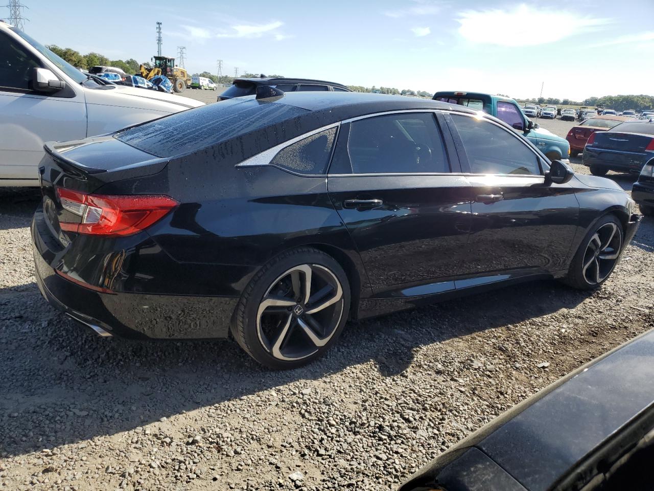 2018 Honda Accord VIN 1HGCV1F36JA200321 Copart auction photo, front end damage thumbnail 3