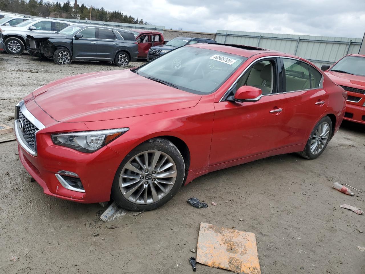 2021 Infiniti Q50 VIN JN1EV7BR7MM751108